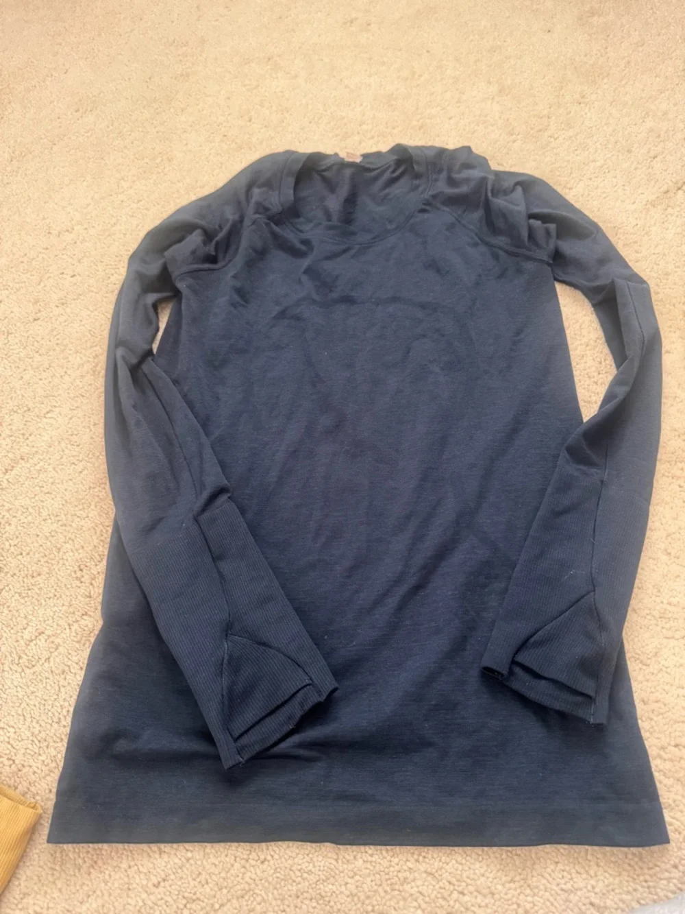 Lululemon Swiftly Tech Long Sleeve Shirt in True Navy - Picture 3 of 7